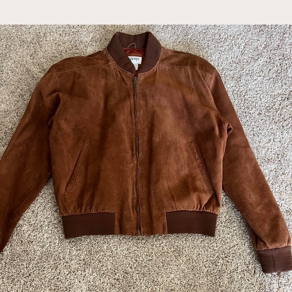 Esprit Chestnut Bomber Jacket